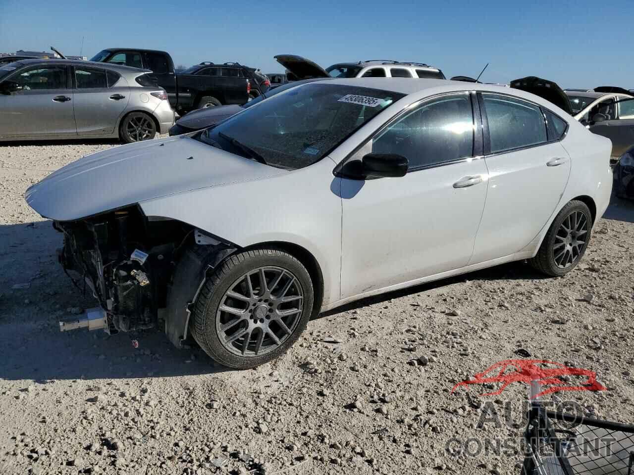 DODGE DART 2015 - 1C3CDFBB0FD378344