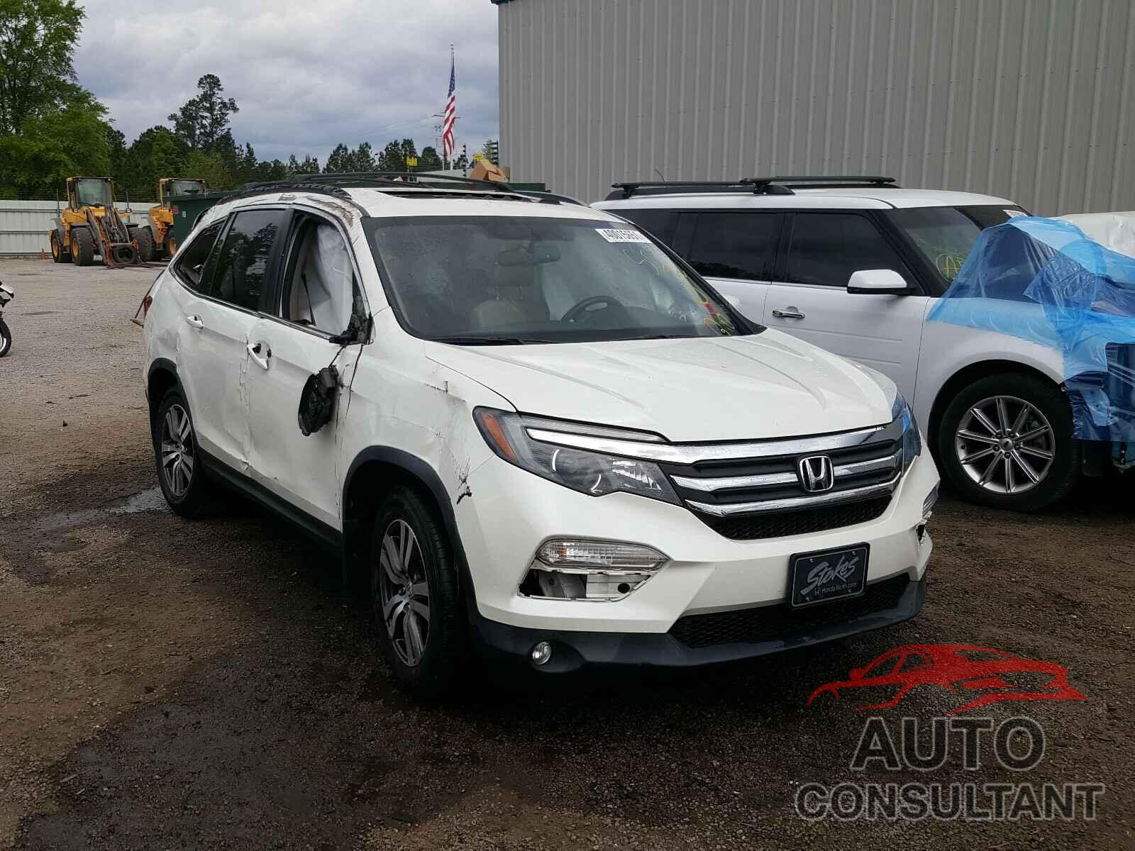 HONDA PILOT 2017 - 5FNYF5H53HB028354