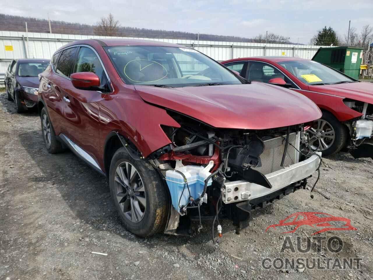 NISSAN MURANO 2016 - 5N1AZ2MH2GN130036