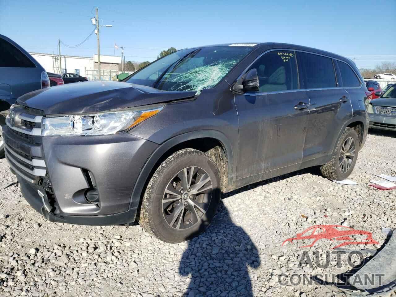 TOYOTA HIGHLANDER 2019 - 5TDZARFH4KS044072