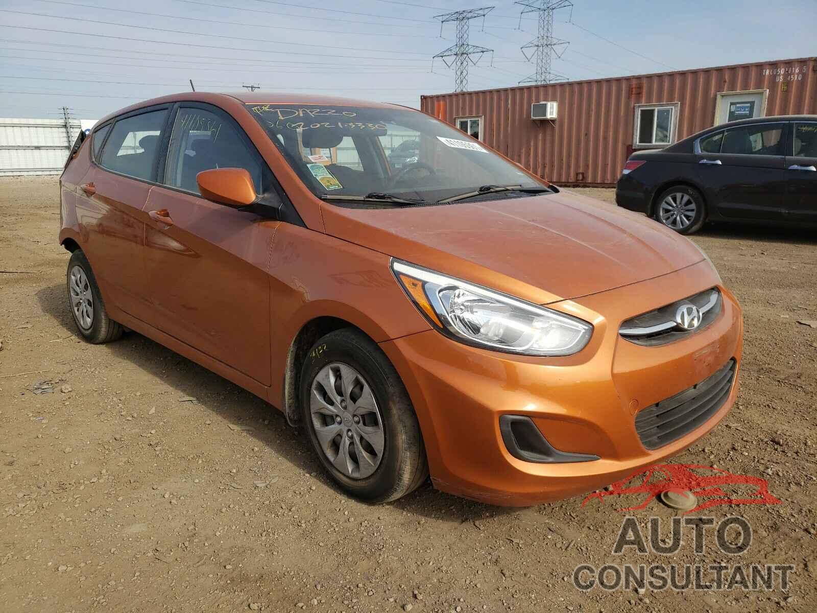 HYUNDAI ACCENT 2016 - KMHCT5AE4GU265823