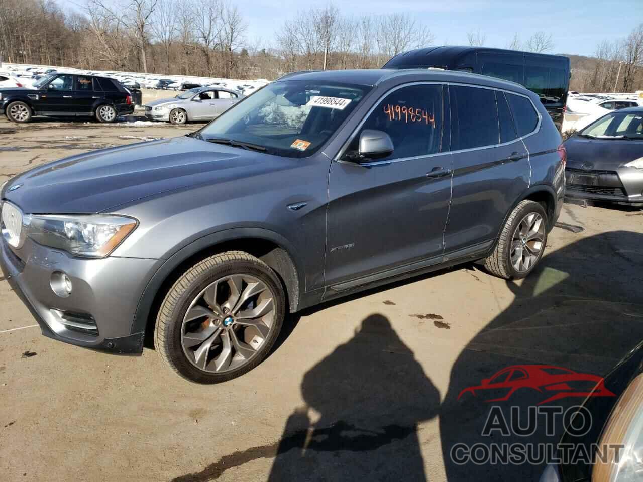 BMW X3 2016 - 5UXWX9C56G0D73475