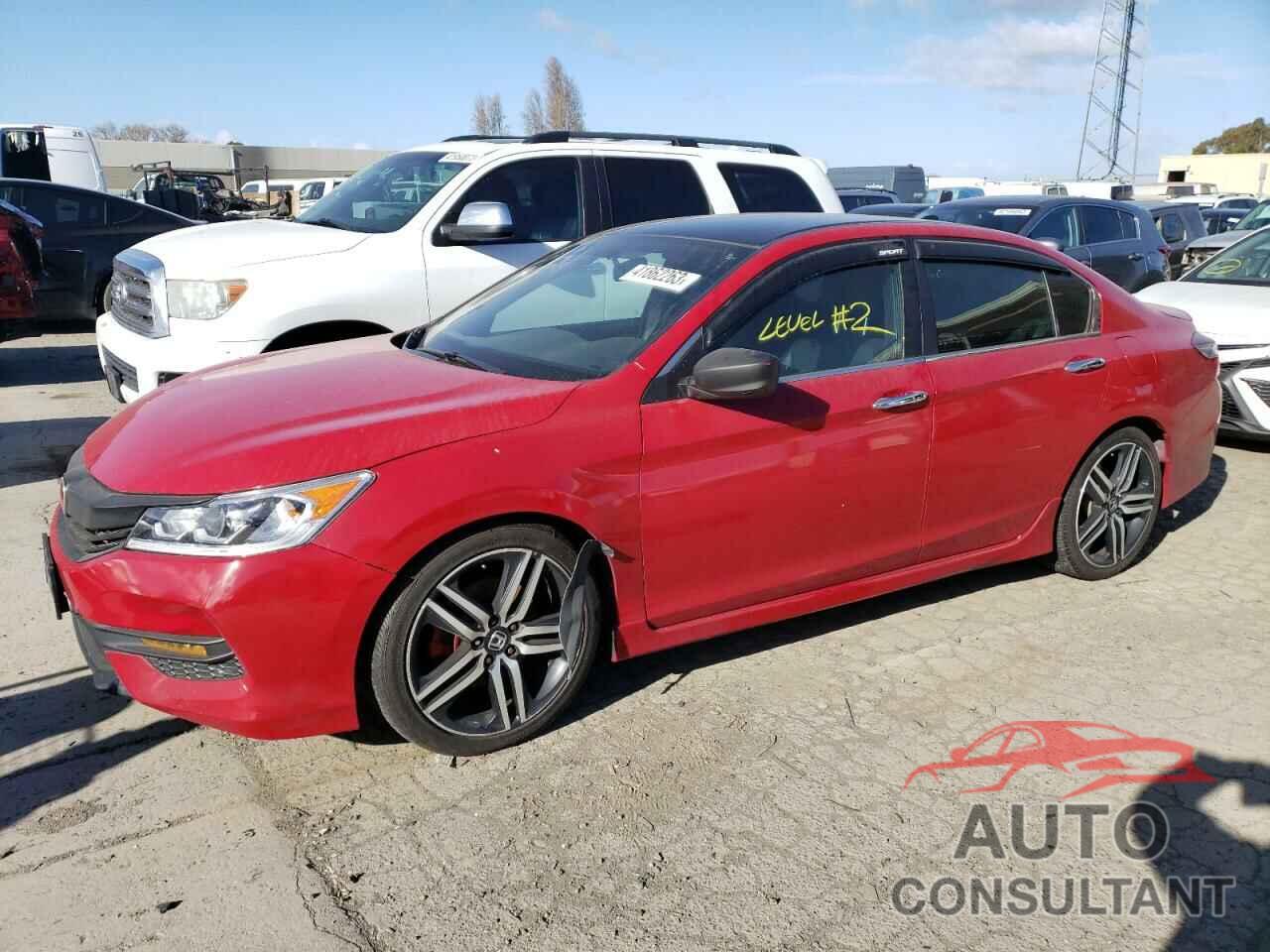 HONDA ACCORD 2016 - 1HGCR2F52GA096835