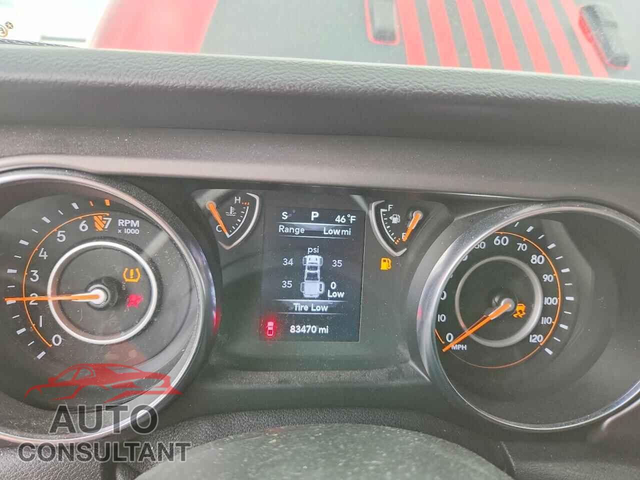 JEEP GLADIATOR 2021 - 1C6HJTAGXML622727