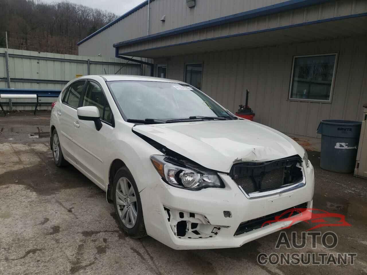 SUBARU IMPREZA 2016 - JF1GPAB65G8205803