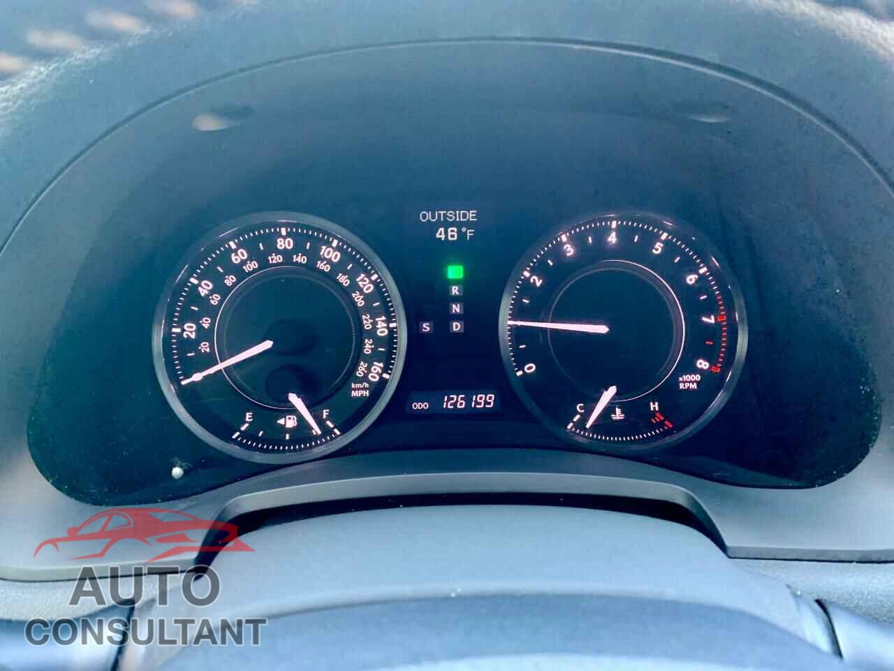 LEXUS IS 2010 - JTHFF2C28A2513079