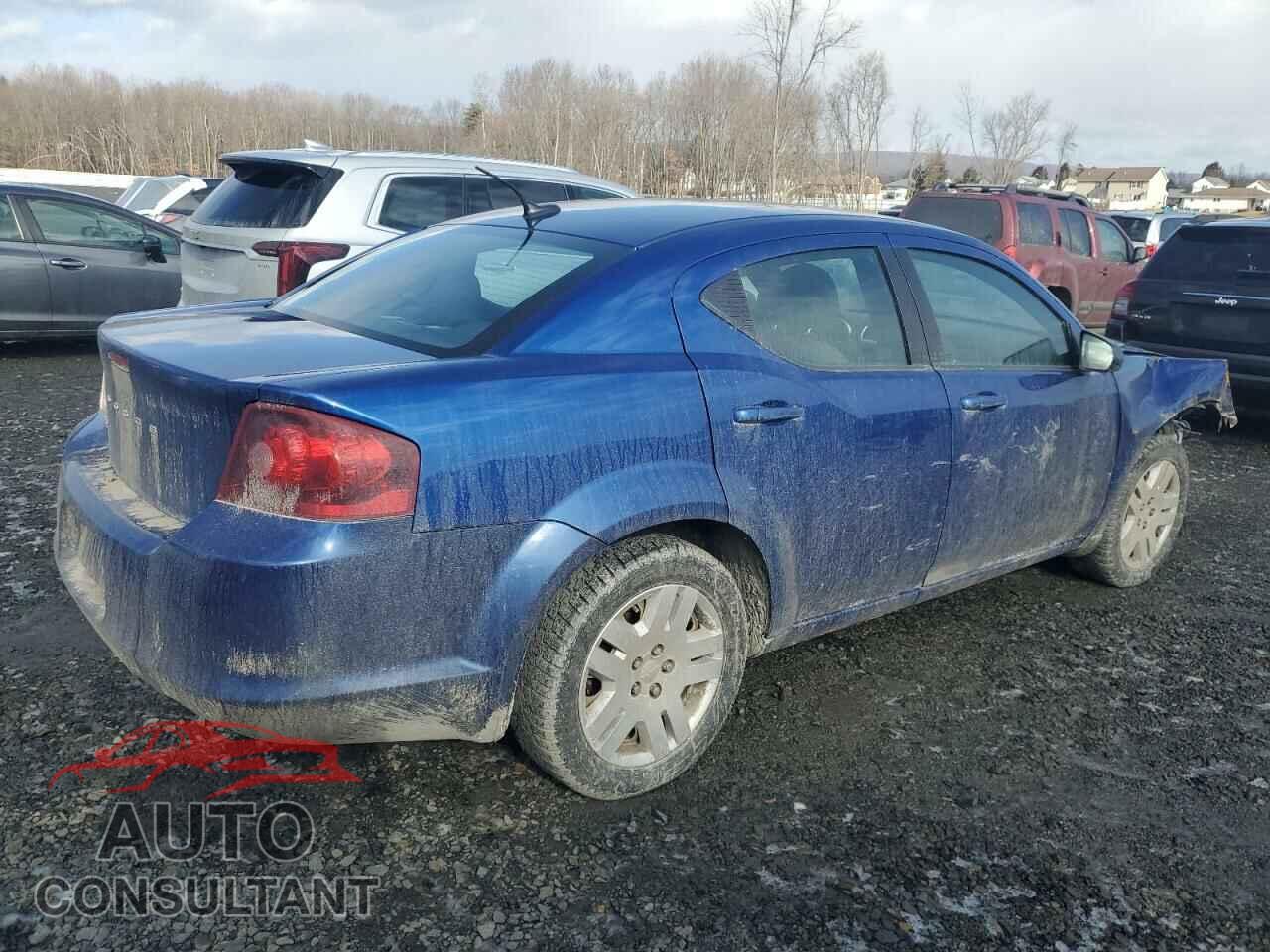 DODGE AVENGER 2013 - 1C3CDZAB6DN594452