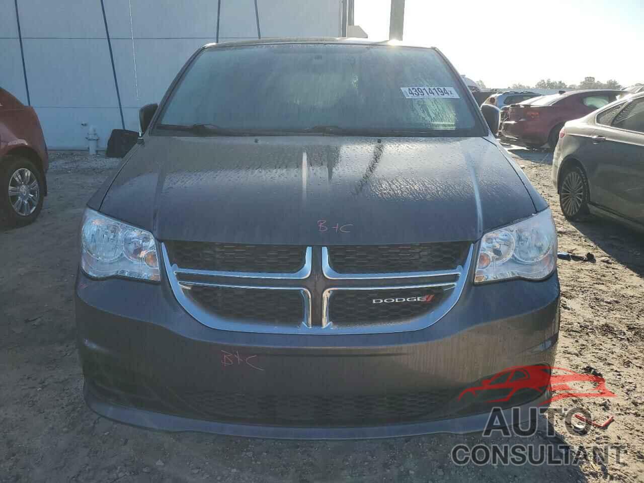 DODGE CARAVAN 2016 - 2C4RDGBG4GR398439