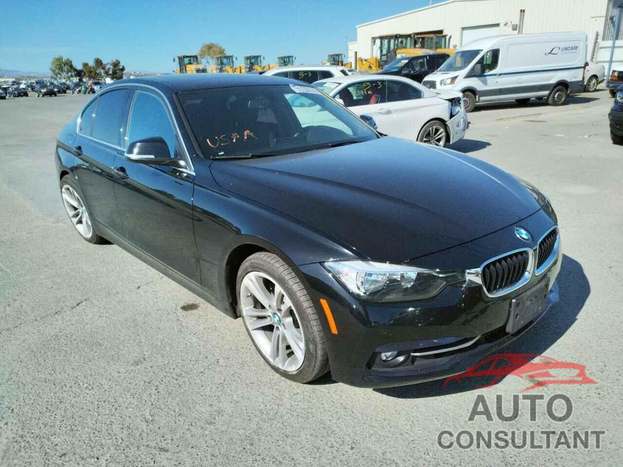 BMW 3 SERIES 2017 - WBA8B9G56HNU51318