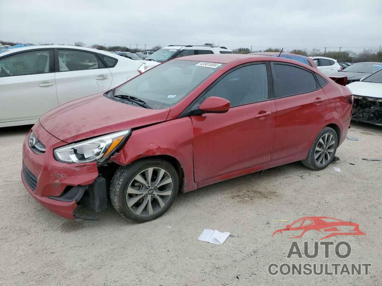 HYUNDAI ACCENT 2017 - KMHCT4AE4HU281354