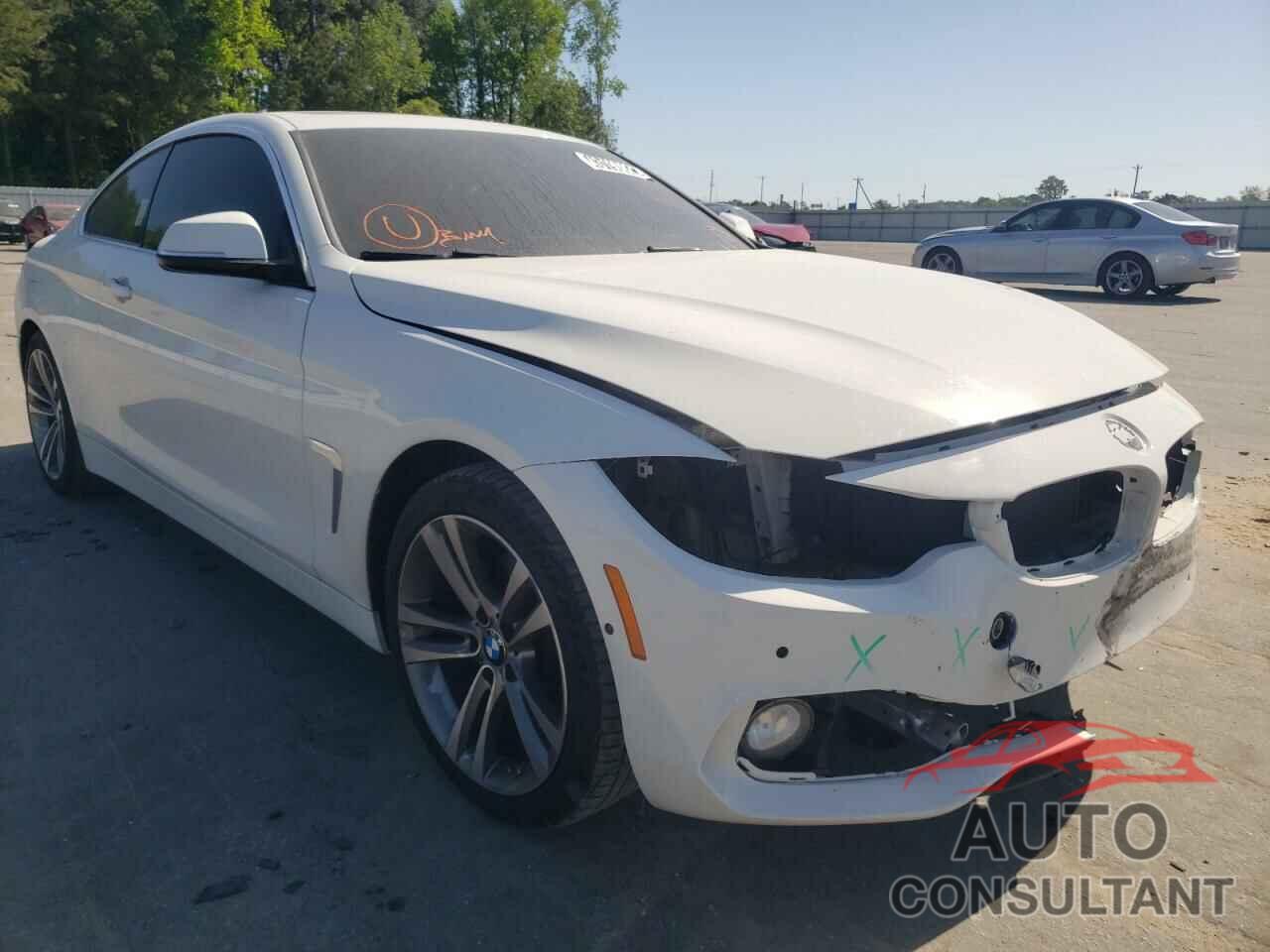 BMW 4 SERIES 2017 - WBA4R7C3XHK896407