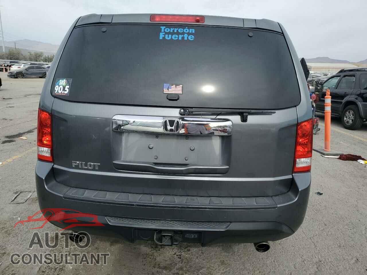 HONDA PILOT 2012 - 5FNYF3H40CB022774