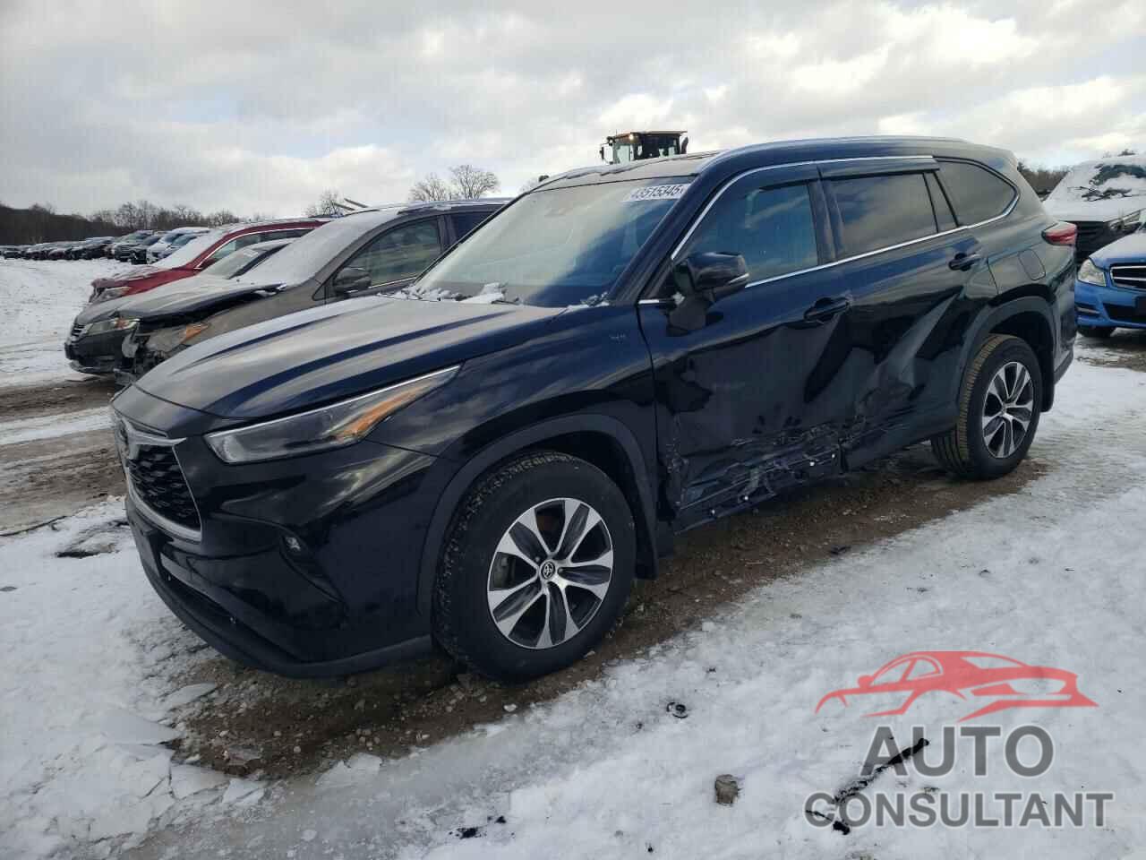 TOYOTA HIGHLANDER 2021 - 5TDHZRBH5MS066112