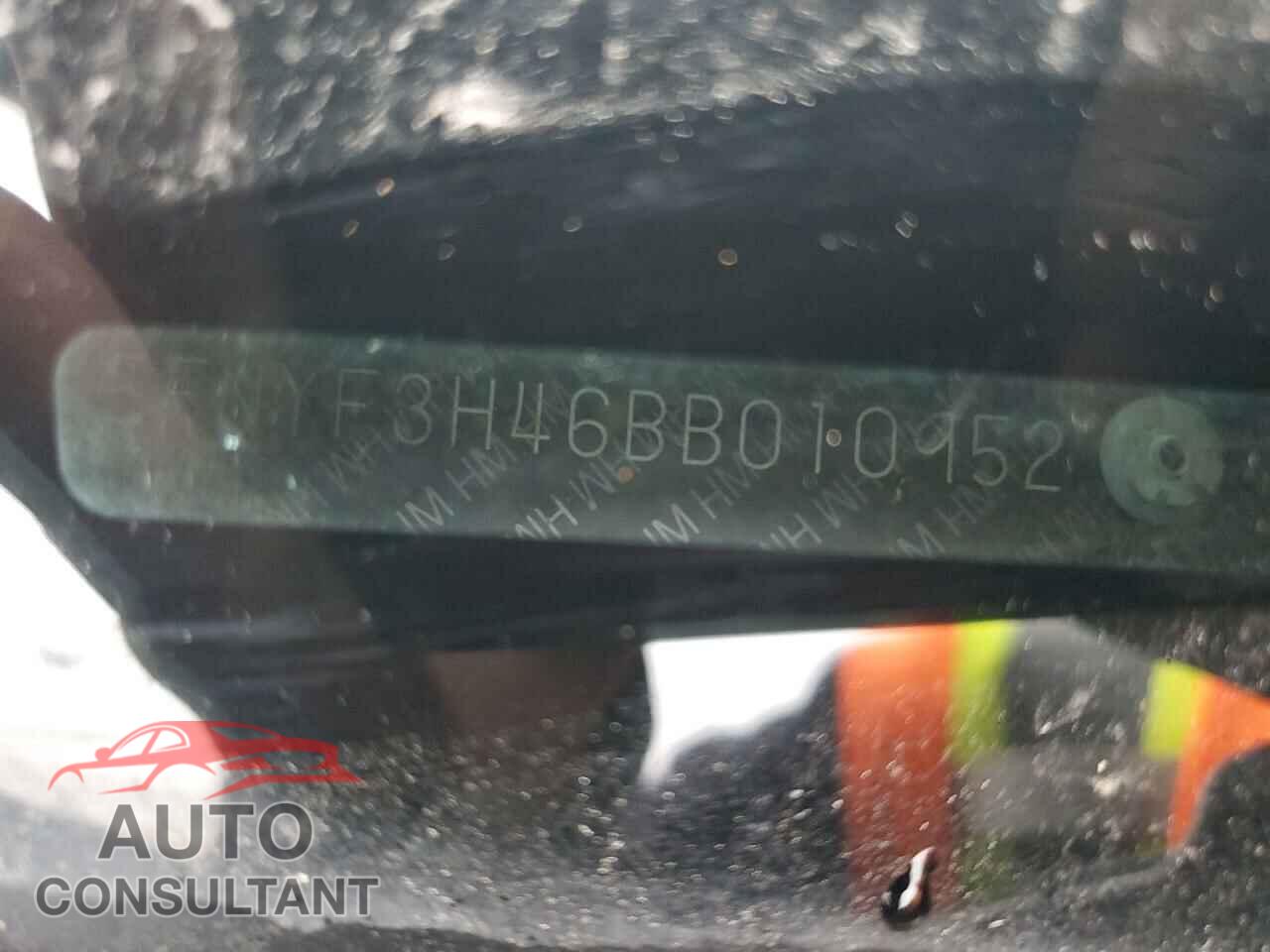 HONDA PILOT 2011 - 5FNYF3H46BB010952