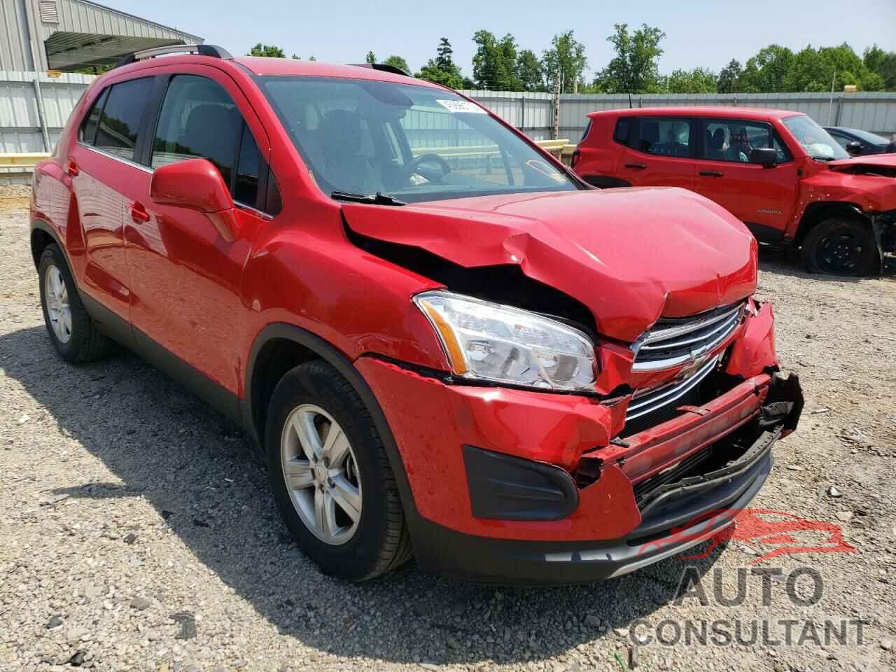 CHEVROLET TRAX 2016 - KL7CJLSB0GB750620