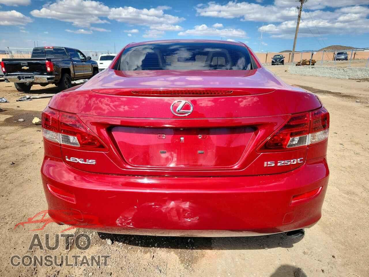 LEXUS IS 2010 - JTHFF2C21A2507379