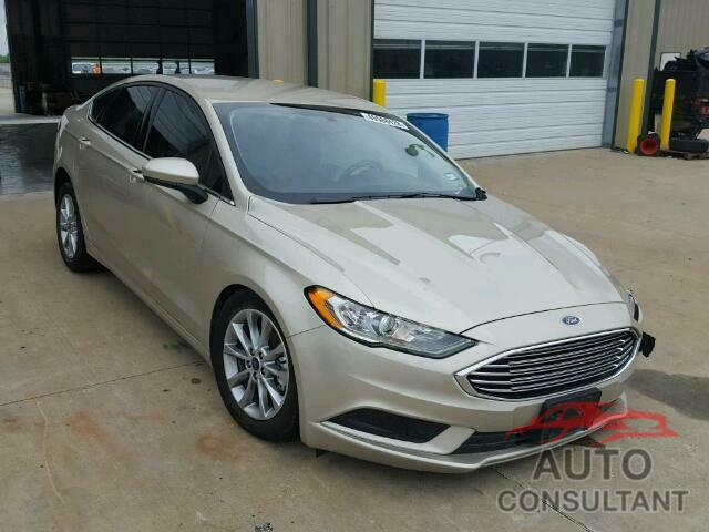 FORD FUSION 2017 - 3FA6P0HDXHR367096