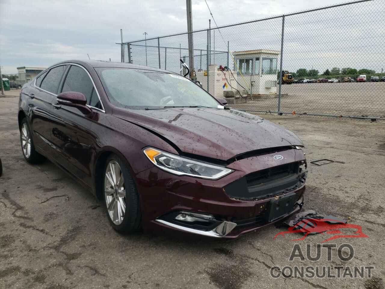 FORD FUSION 2017 - 3FA6P0K99HR282822