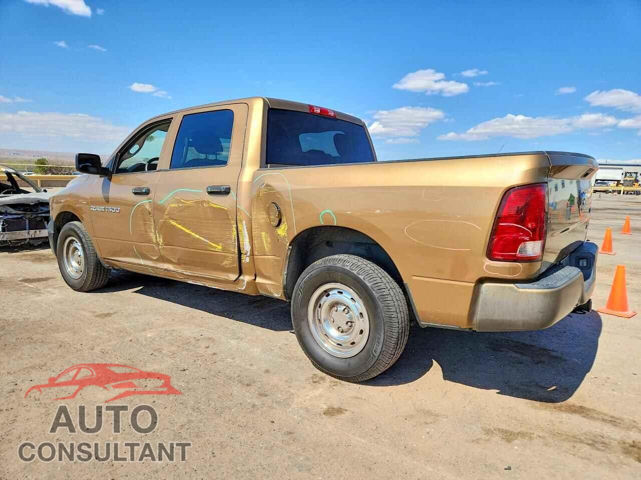 DODGE RAM 1500 2012 - 1C6RD7KP7CS278795