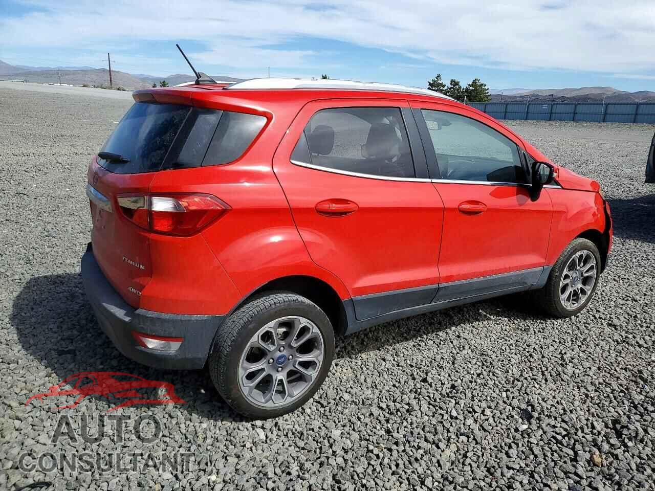 FORD ECOSPORT 2019 - MAJ6S3KL0KC309830