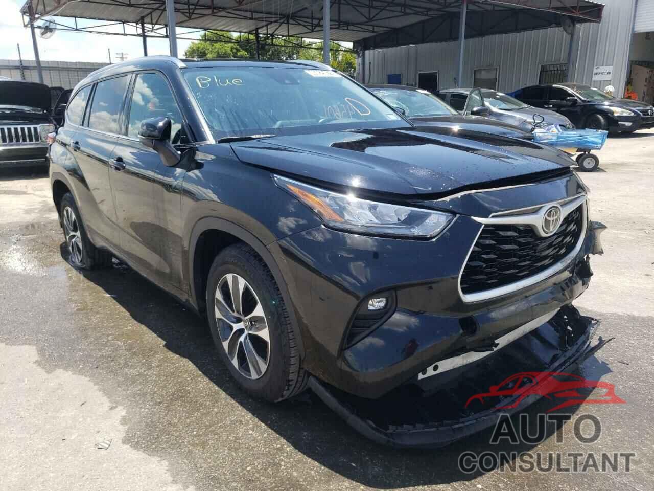 TOYOTA HIGHLANDER 2020 - 5TDGZRAH6LS506043
