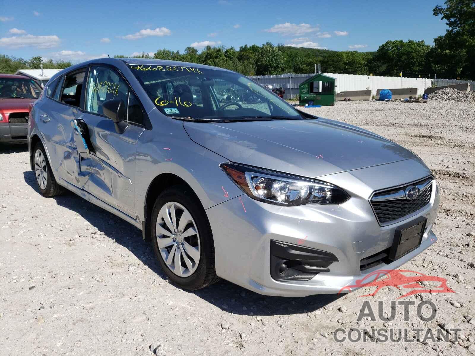 SUBARU IMPREZA 2018 - 4S3GTAA6XJ3734336