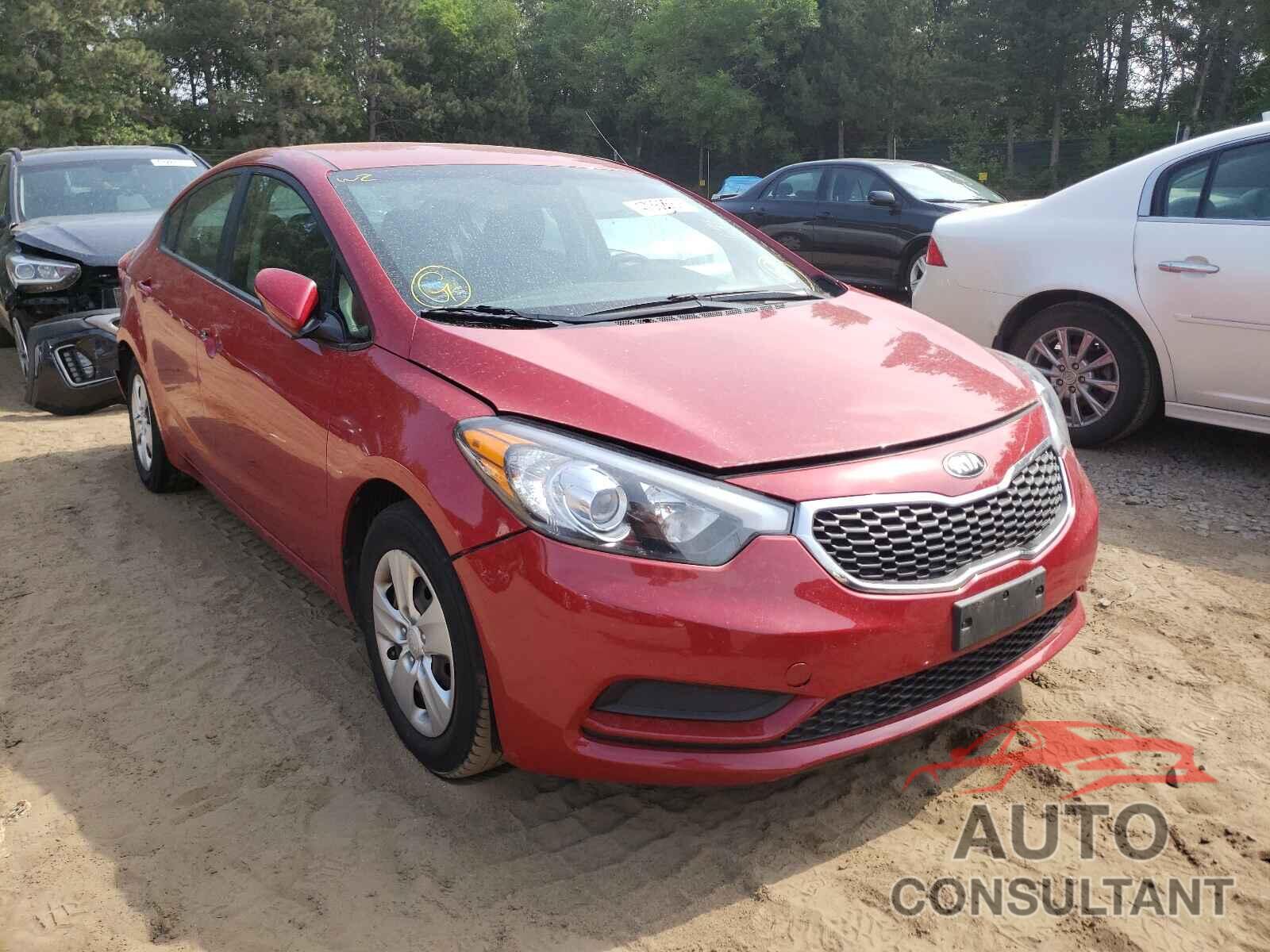KIA FORTE 2016 - KNAFK4A65G5610758