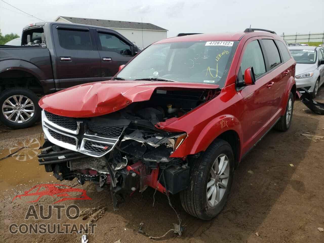 DODGE JOURNEY 2016 - 3C4PDDBG4GT129327