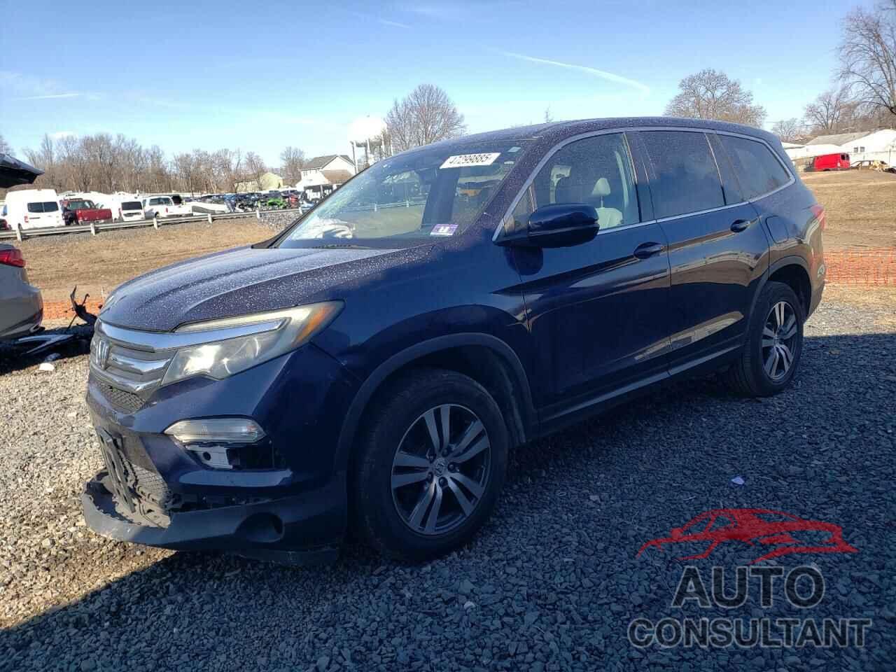 HONDA PILOT 2017 - 5FNYF6H55HB025574