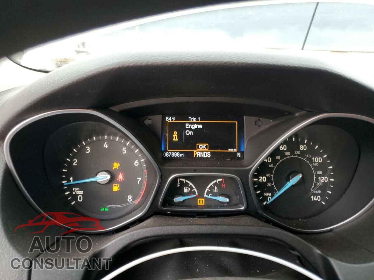 FORD FOCUS 2017 - 1FADP3H28HL256536