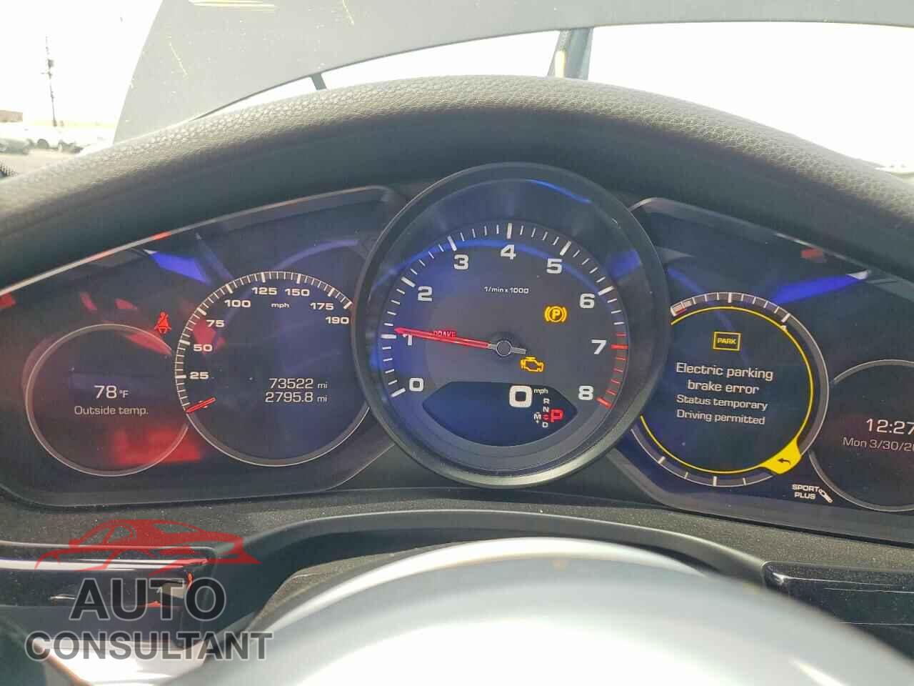 PORSCHE PANAMERA 2018 - WP0AA2A76JL116084