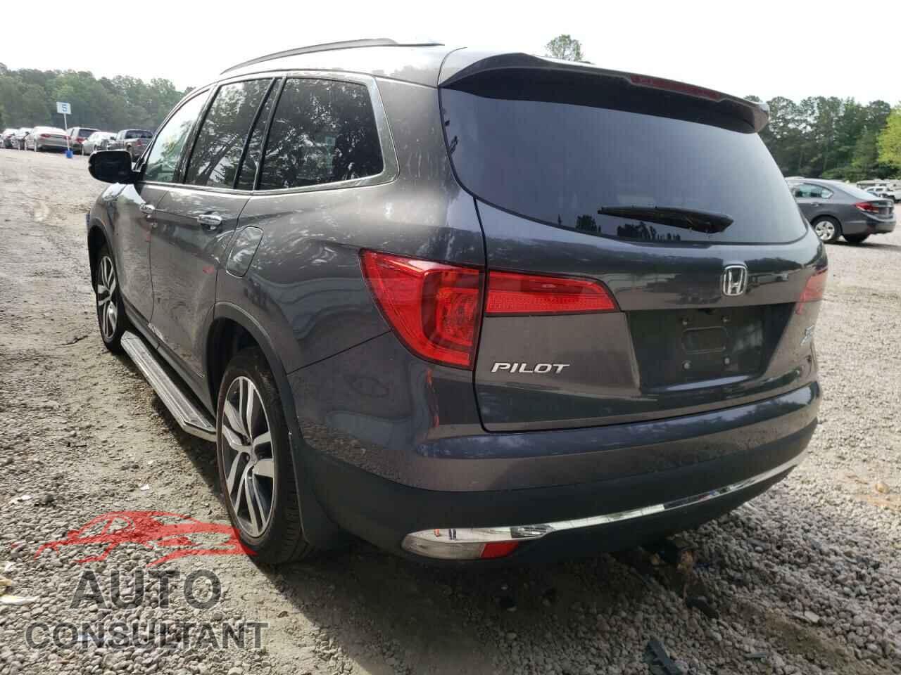 HONDA PILOT 2017 - 5FNYF6H9XHB095137