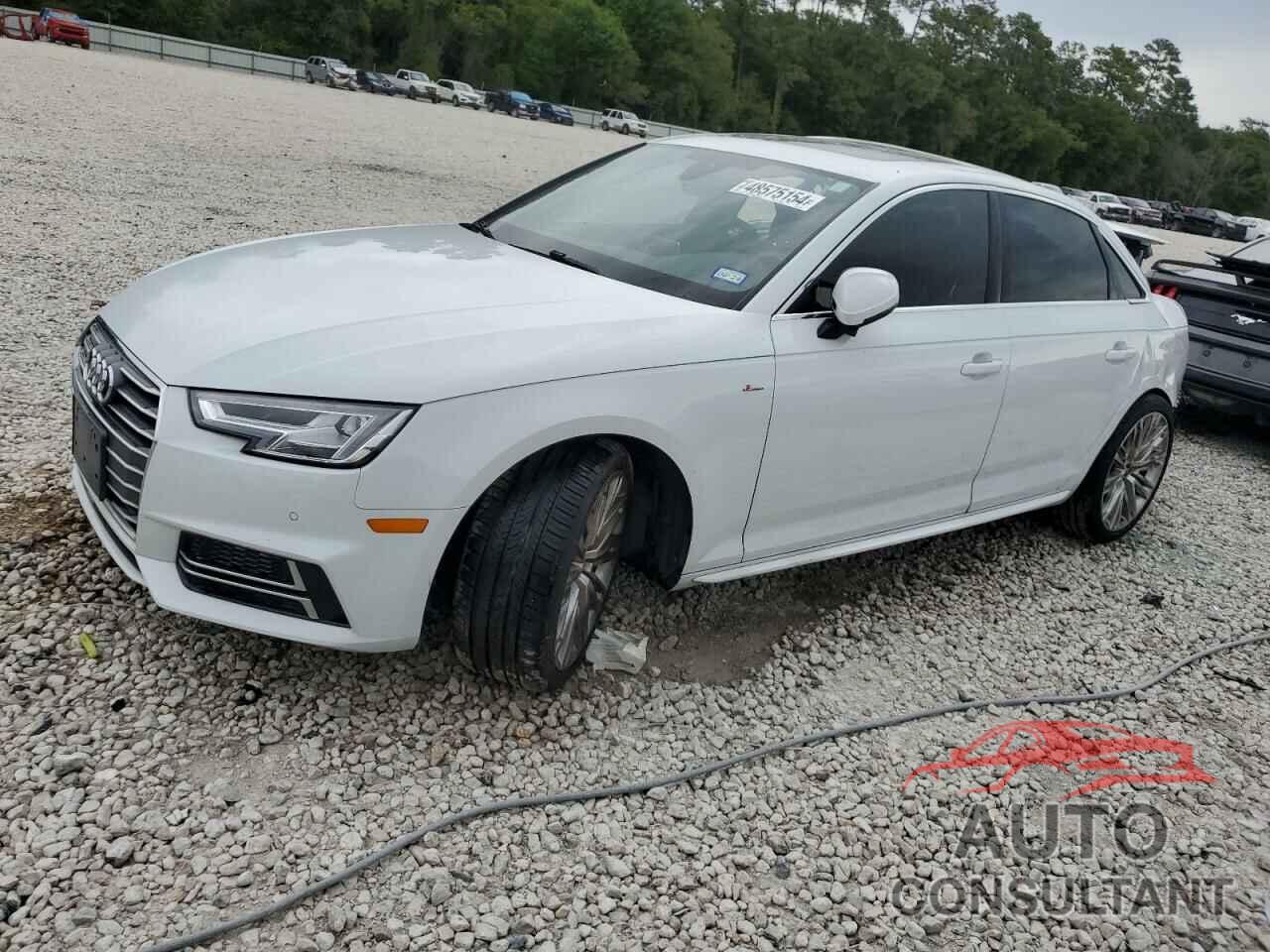 AUDI A4 2018 - WAULMAF41JA100716