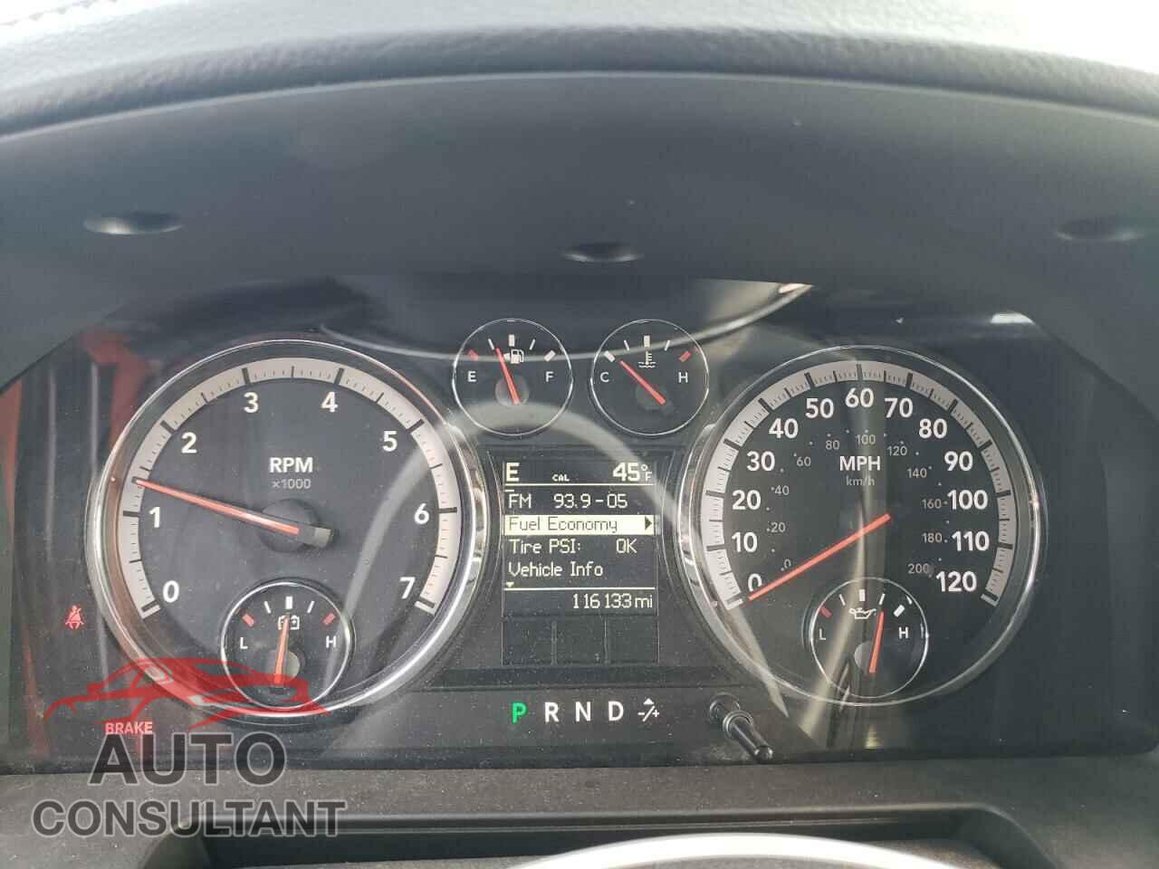 DODGE RAM 1500 2012 - 1C6RD7HT6CS195492