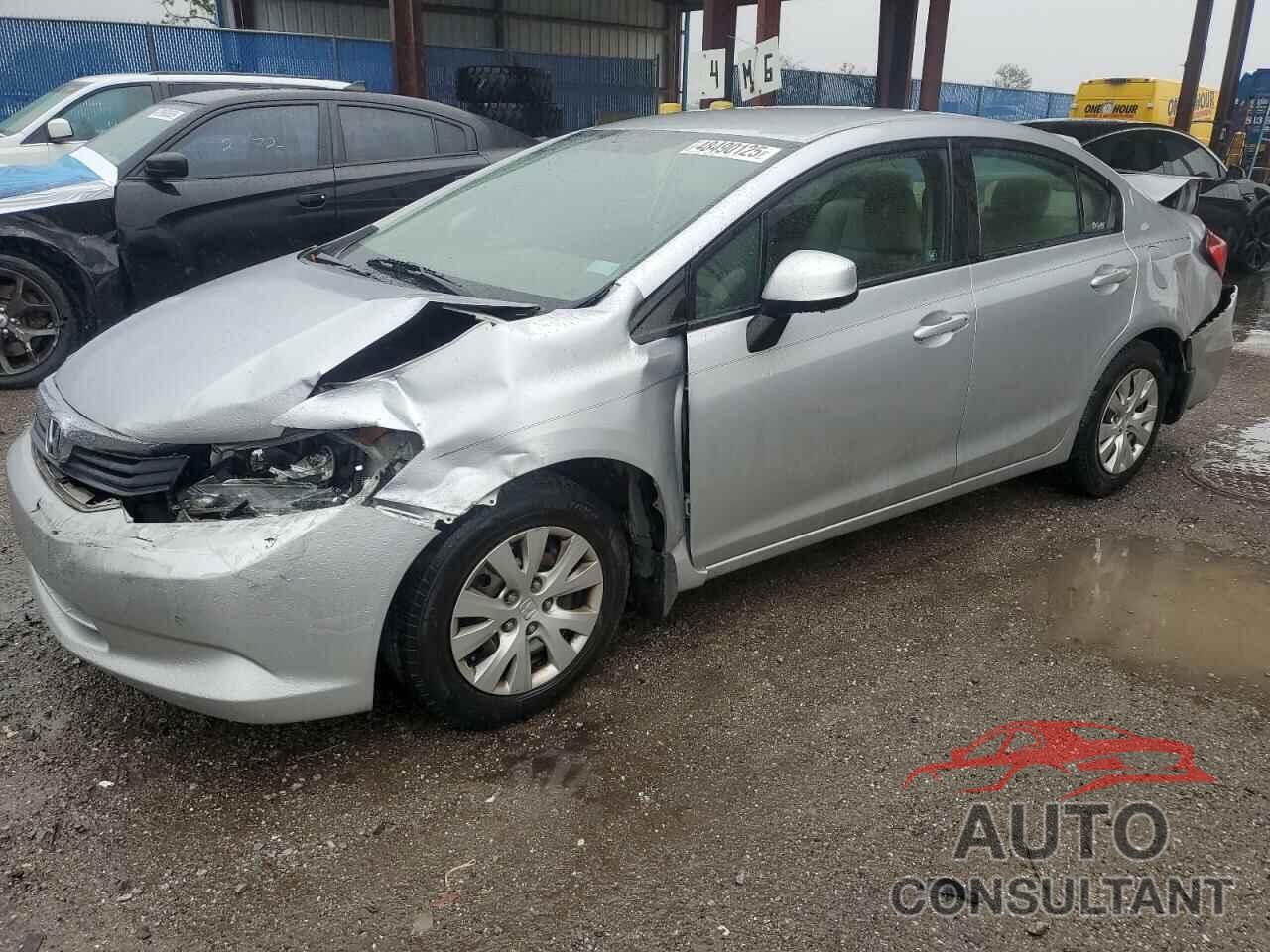 HONDA CIVIC 2012 - 19XFB2F54CE079865