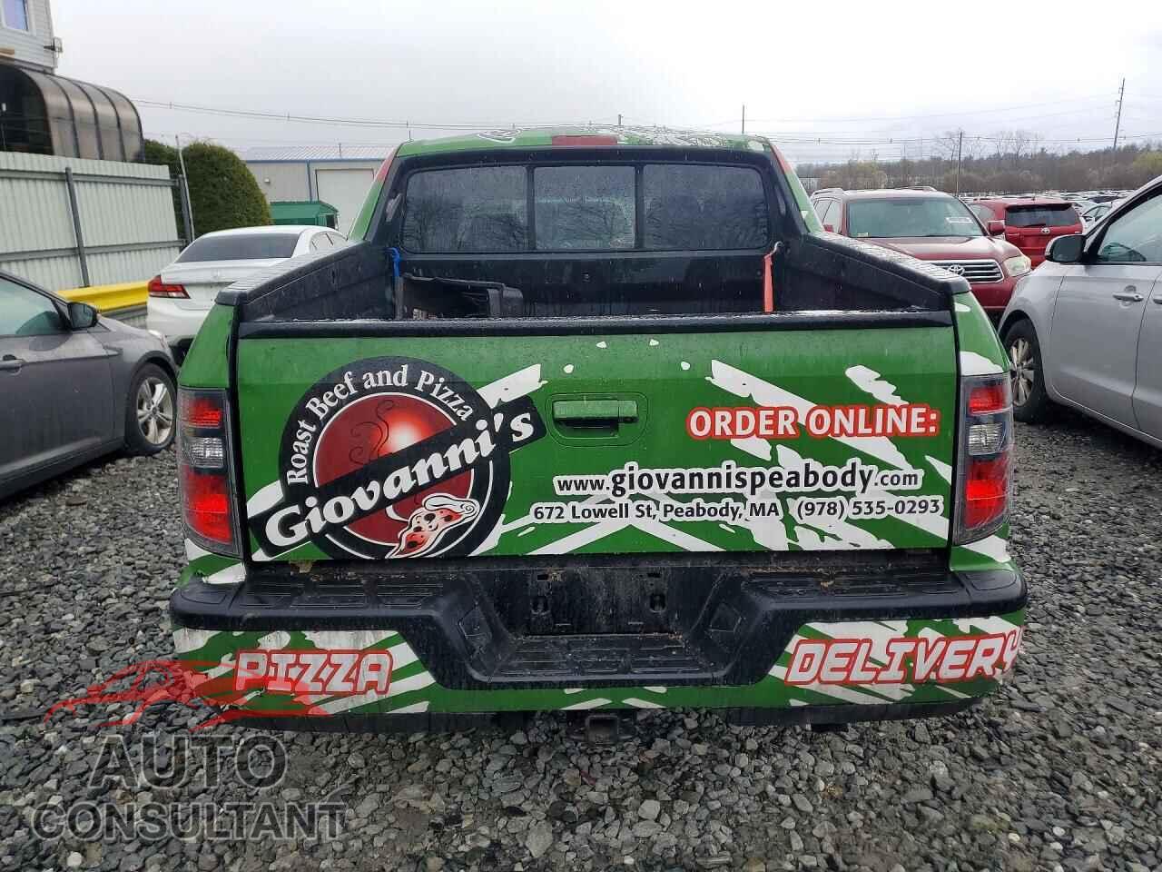 HONDA RIDGELINE 2012 - 5FPYK1F52CB451580