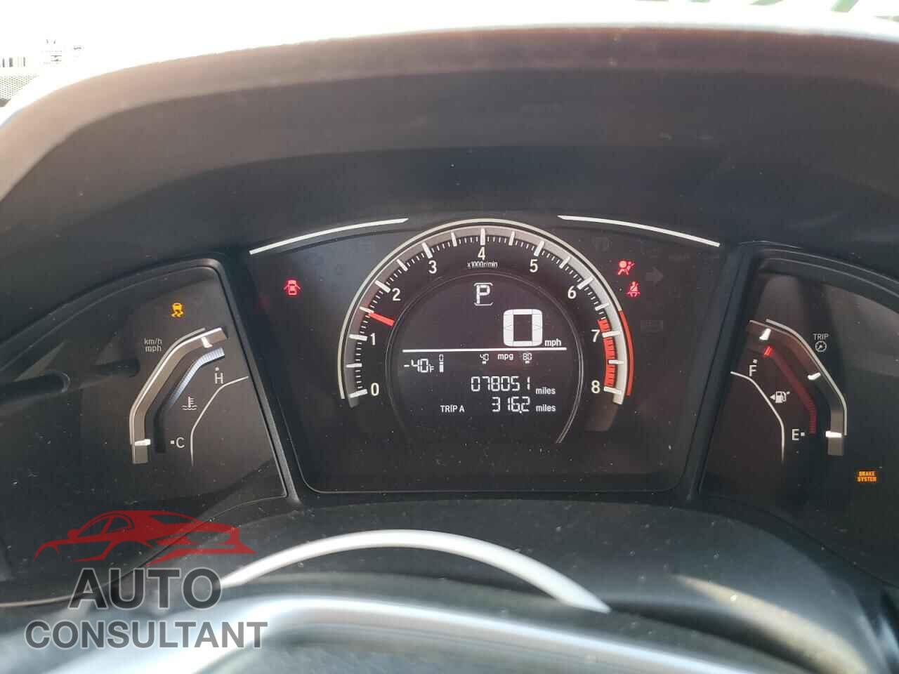 HONDA CIVIC 2017 - 19XFC2F56HE043017