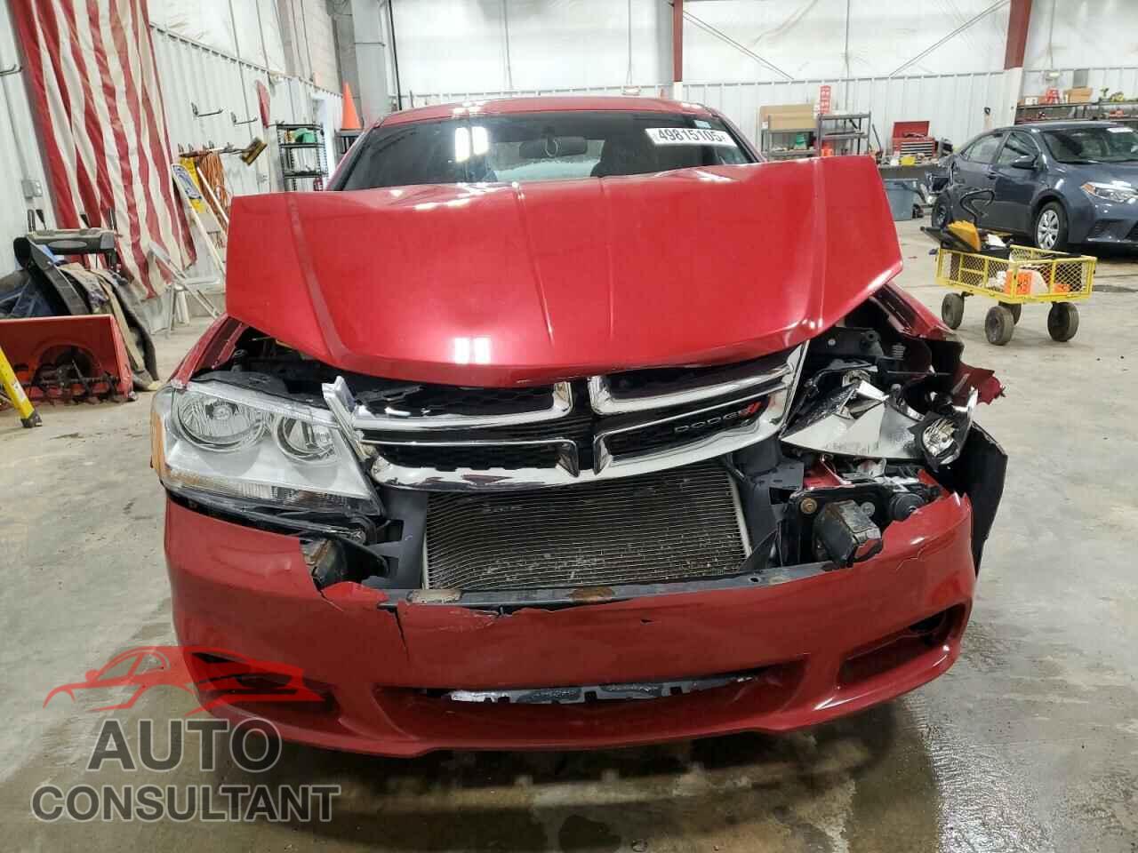 DODGE AVENGER 2013 - 1C3CDZAB1DN518475