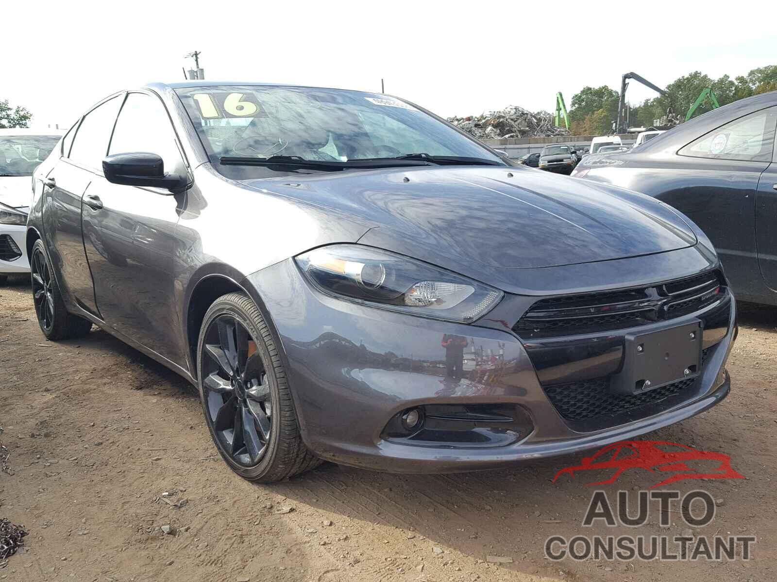 DODGE DART 2016 - 1C3CDFBB9GD750846