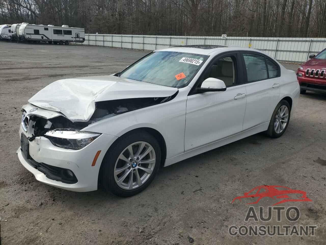 BMW 3 SERIES 2017 - WBA8E5G57HNU22247