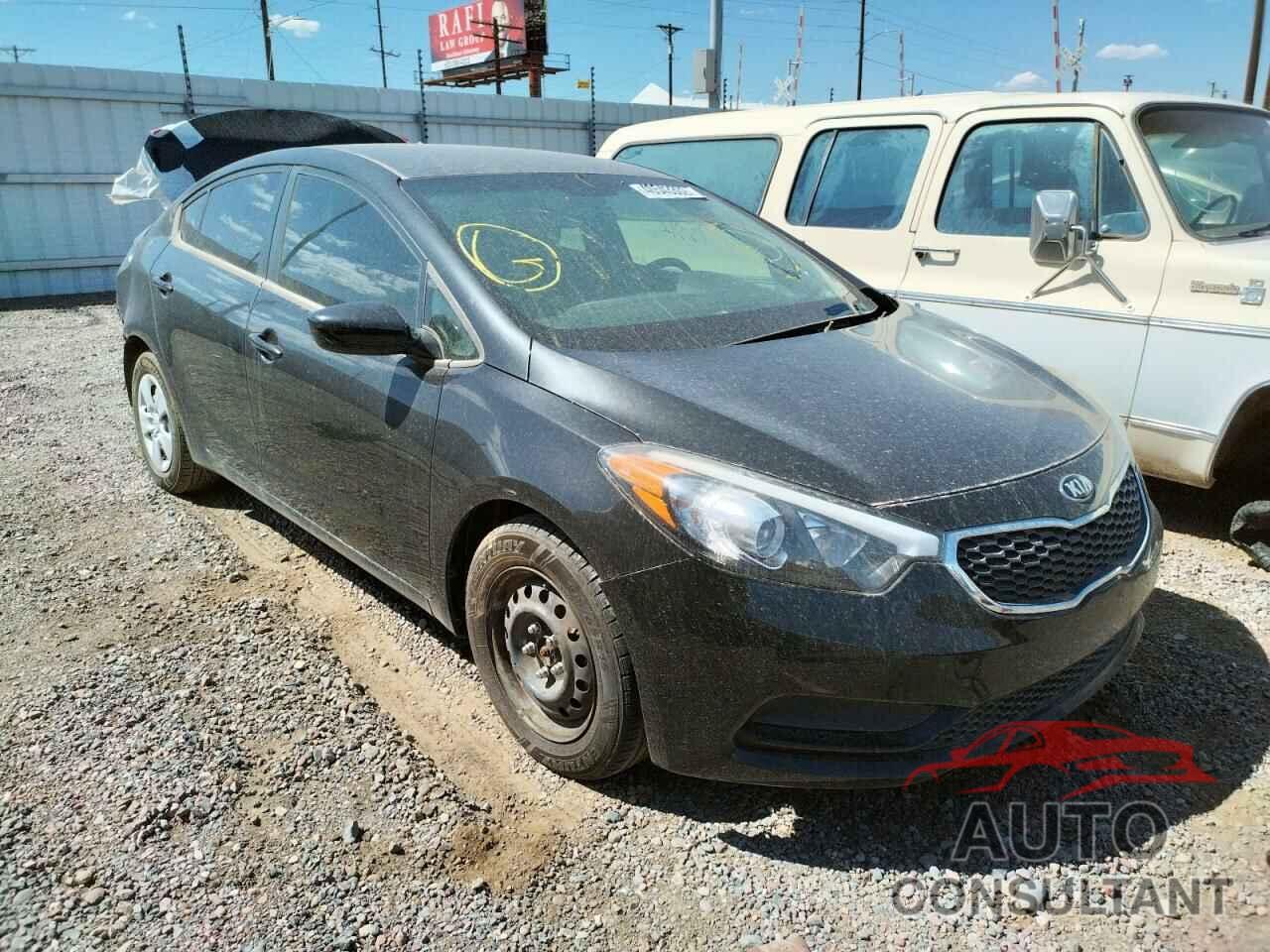 KIA FORTE 2016 - KNAFK4A60G5545219