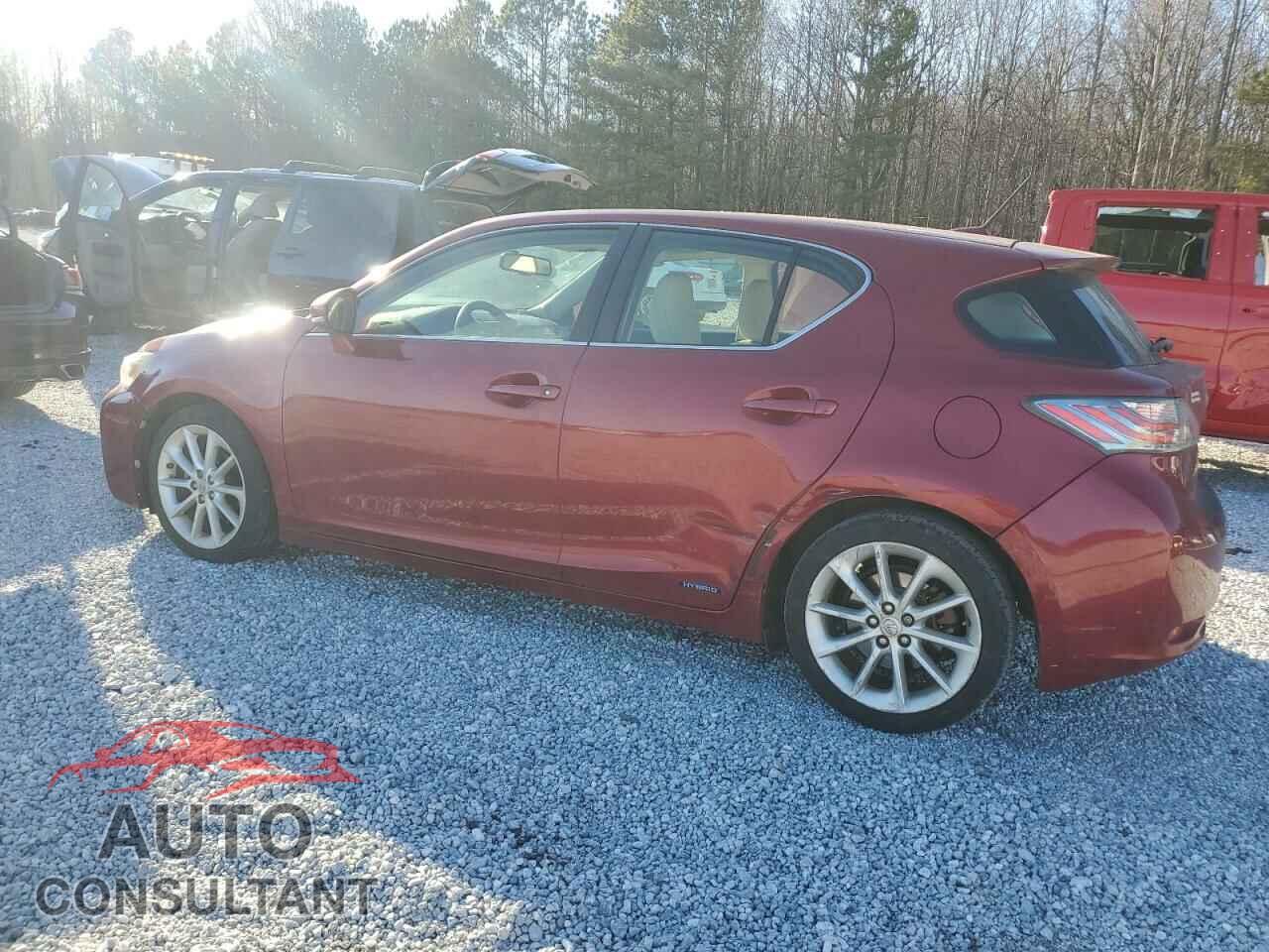 LEXUS CT 200 2011 - JTHKD5BH5B2036799
