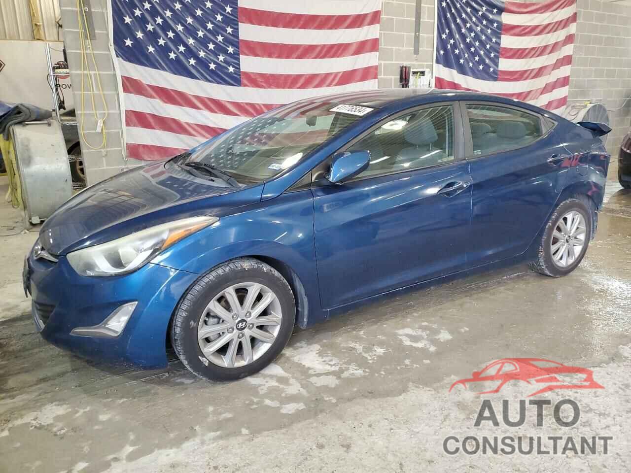 HYUNDAI ELANTRA 2016 - KMHDH4AE2GU619709