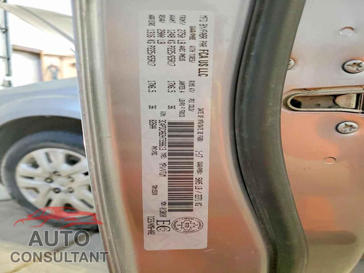 DODGE JOURNEY 2017 - 3C4PDCAB2HT598613