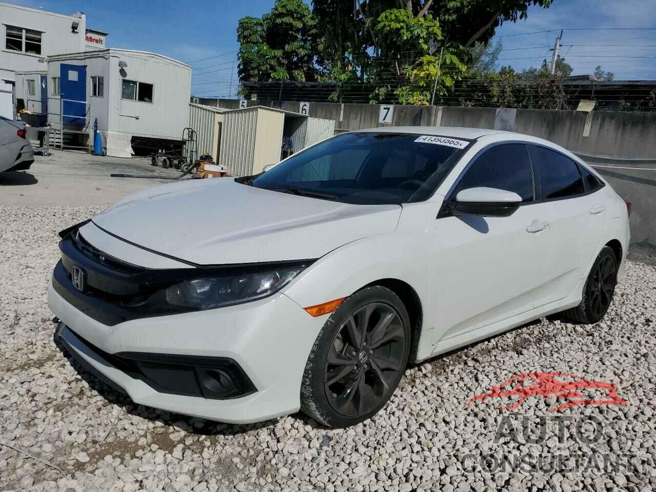 HONDA CIVIC 2019 - 2HGFC2F85KH567380