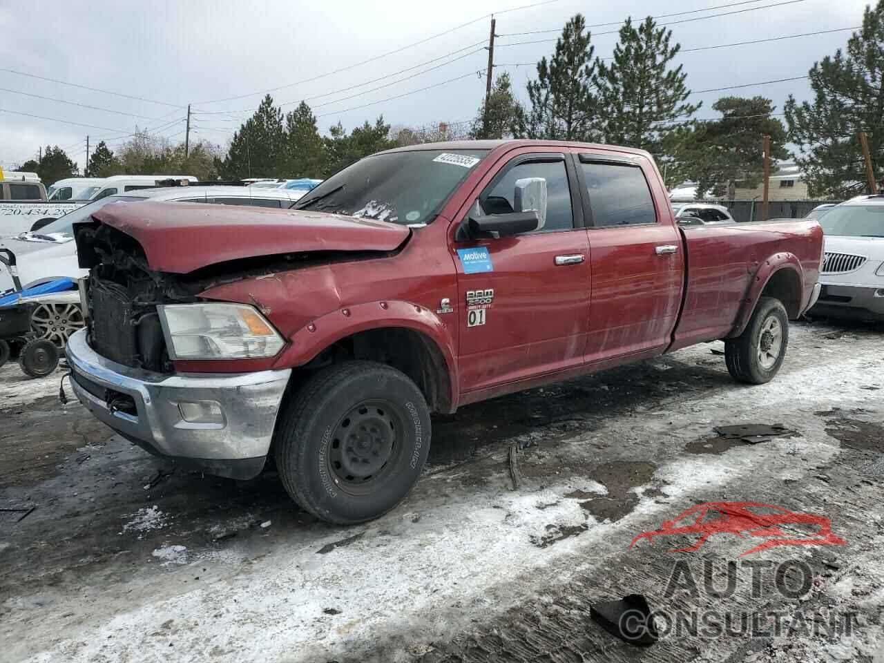 DODGE RAM 2500 2012 - 3C6UD5KL4CG177541