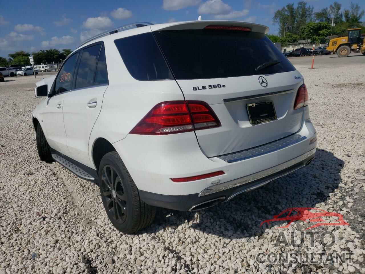 MERCEDES-BENZ GLE-CLASS 2017 - 4JGDA6DB4HA902021