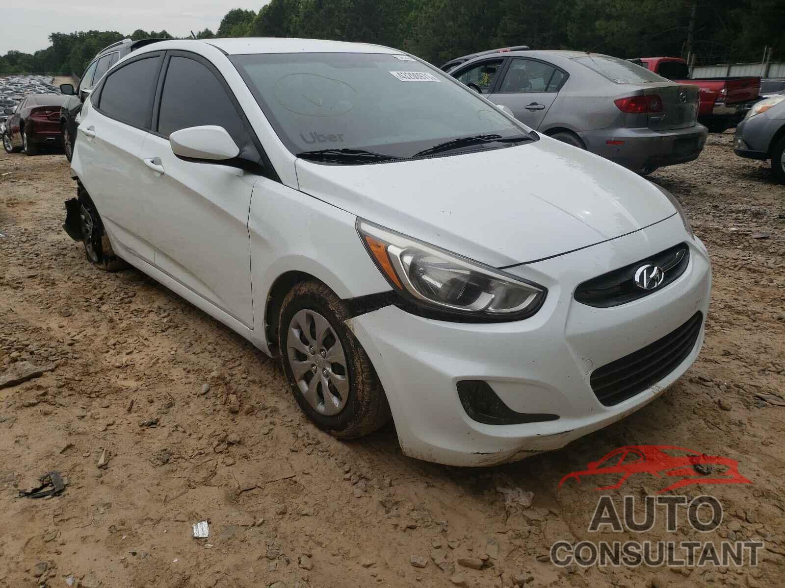 HYUNDAI ACCENT 2016 - KMHCT4AEXGU111501