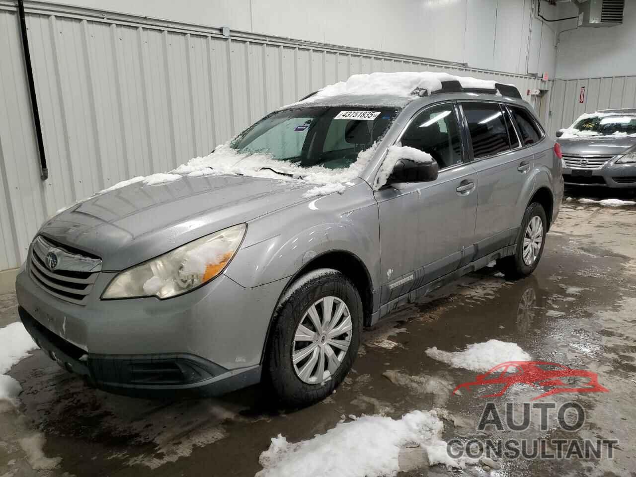 SUBARU OUTBACK 2011 - 4S4BRBAC5B3368965