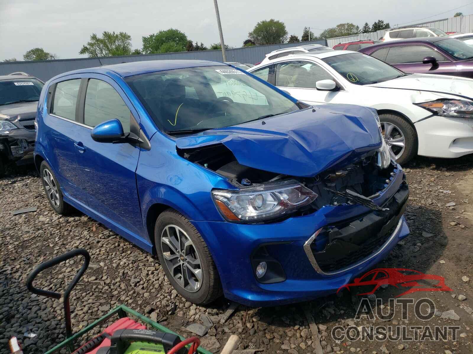CHEVROLET SONIC 2017 - 1G1JD6SH2H4160408
